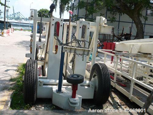 Used Cable tunnel equipment including the following: One lot of locomotive tracks and accessories; one lot of 6m pipes and fittings; segment molds; pumps - submersible pumps, grout pumps, welders and...
