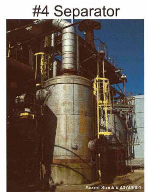 Used Complete Maleic Anhydride Plant, 20,000 mt/yr, designed by Scientific Design Co Inc. Reactors are fixed bed technology with n-butane feedstock. Two reactor trains with refining, flaking and briq...