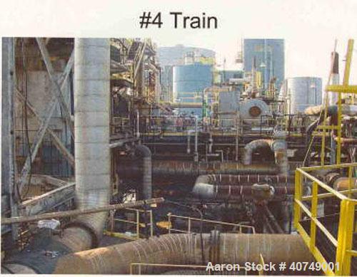 Used Complete Maleic Anhydride Plant, 20,000 mt/yr, designed by Scientific Design Co Inc. Reactors are fixed bed technology with n-butane feedstock. Two reactor trains with refining, flaking and briq...