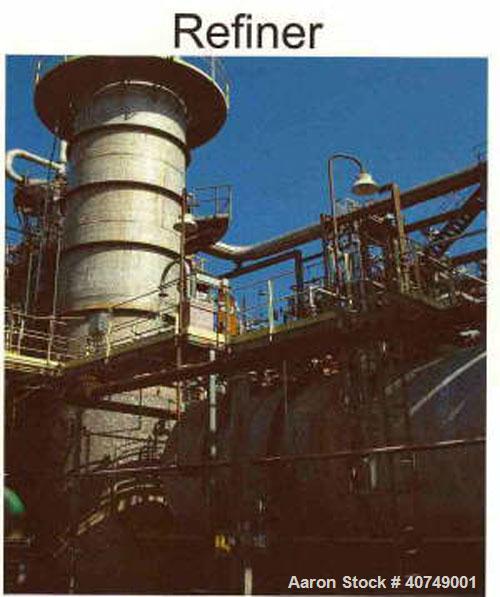 Used Complete Maleic Anhydride Plant, 20,000 mt/yr, designed by Scientific Design Co Inc. Reactors are fixed bed technology with n-butane feedstock. Two reactor trains with refining, flaking and briq...