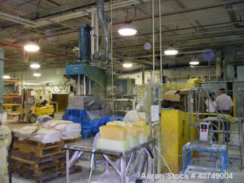 Used-Complete Specialty Rubber Processing Plant including the following equipment:  Banbury 3D mixer, 350 hp; Farrel extrude...