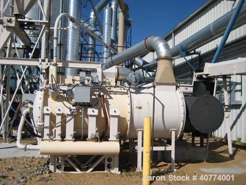 Used Wood pellet plant complete with (2) Sprout 501D pellet mills 150 hp, cooling tower, manual bagging chute, scales, single pass dryer, Williams 75 hp hammermill 72 hammer, Williams C32 100 hp hamm...