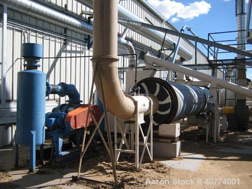 Used Wood pellet plant complete with (2) Sprout 501D pellet mills 150 hp, cooling tower, manual bagging chute, scales, single pass dryer, Williams 75 hp hammermill 72 hammer, Williams C32 100 hp hamm...