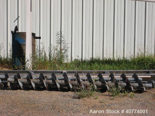 Used Wood pellet plant complete with (2) Sprout 501D pellet mills 150 hp, cooling tower, manual bagging chute, scales, single pass dryer, Williams 75 hp hammermill 72 hammer, Williams C32 100 hp hamm...