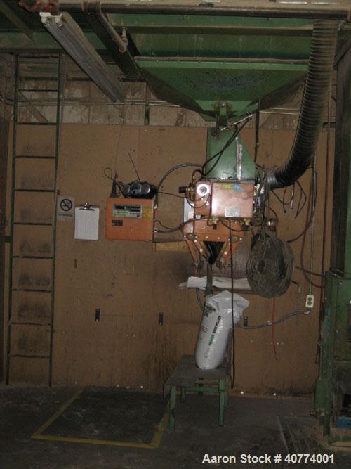 Used-Wood pellet plant complete with (2) Sprout 501D pellet mills 150 hp, cooling tower, manual bagging chute, scales, singl...