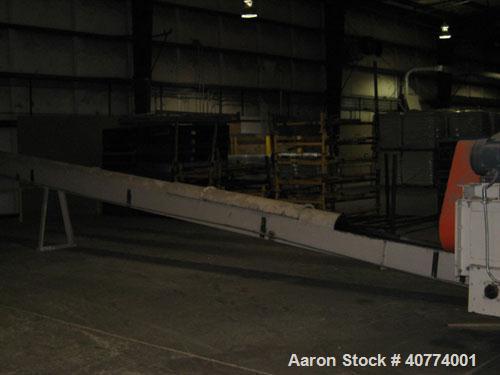 Used Wood pellet plant complete with (2) Sprout 501D pellet mills 150 hp, cooling tower, manual bagging chute, scales, single pass dryer, Williams 75 hp hammermill 72 hammer, Williams C32 100 hp hamm...