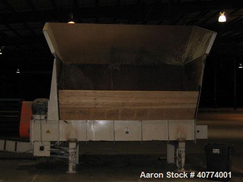 Used Wood pellet plant complete with (2) Sprout 501D pellet mills 150 hp, cooling tower, manual bagging chute, scales, single pass dryer, Williams 75 hp hammermill 72 hammer, Williams C32 100 hp hamm...