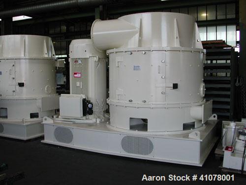 Unused-Soy Crushing and Protein Concentrate Plant, rated 700 MTD of soy protein and 12 TPH of soy flour. Unused and built in 2008. (2) Hosokawa mills, model G200 and G180, carbon steel construction, ...