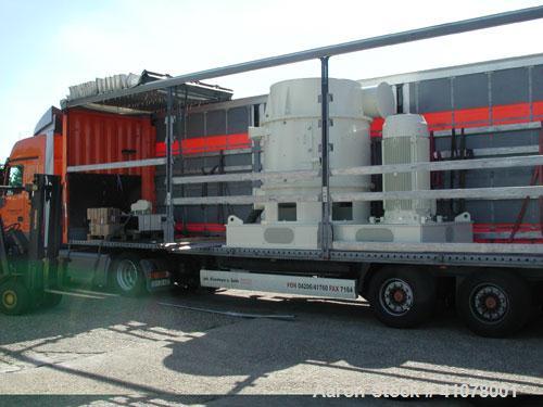 Unused-Soy Crushing and Protein Concentrate Plant, rated 700 MTD of soy protein and 12 TPH of soy flour. Unused and built in 2008. (2) Hosokawa mills, model G200 and G180, carbon steel construction, ...