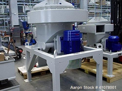 Unused-Soy Crushing and Protein Concentrate Plant, rated 700 MTD of soy protein and 12 TPH of soy flour. Unused and built in 2008. (2) Hosokawa mills, model G200 and G180, carbon steel construction, ...