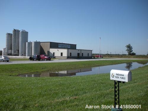 Used Biodiesel Plant, 5 million capacity using alternative feedstocks, includes the following: 50,000 gallons of heated feedstock storage, 40,000 gallons of biodiesel storage, 10,000 gallons of heate...