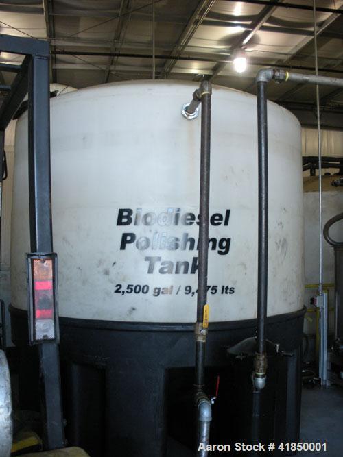 Used Biodiesel Plant, 5 million capacity using alternative feedstocks, includes the following: 50,000 gallons of heated feedstock storage, 40,000 gallons of biodiesel storage, 10,000 gallons of heate...