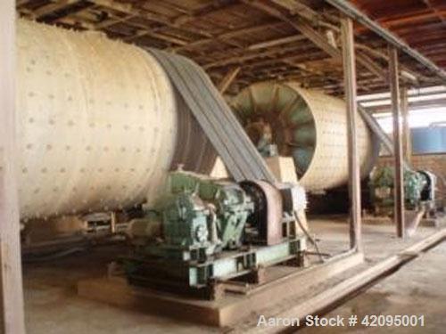 Used Tiles Manufacturing Plant, capacity 53,820 square feet/day (5,000 square meter/day), tile sizes 5.9" x 5.9" (150 x 150 mm), 3.9" x 7.9" (100 x 200 mm), 7.9" x 7.9" (200 x 200 mm), 11.8" x 7.9" (...