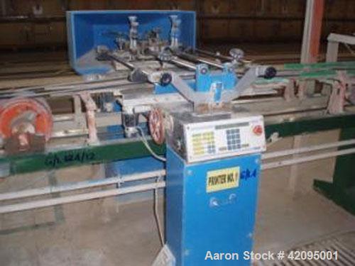 Used Tiles Manufacturing Plant, capacity 53,820 square feet/day (5,000 square meter/day), tile sizes 5.9" x 5.9" (150 x 150 mm), 3.9" x 7.9" (100 x 200 mm), 7.9" x 7.9" (200 x 200 mm), 11.8" x 7.9" (...