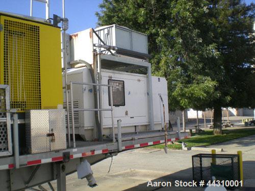 Used CO2 Blasting System.  Includes:  TOMCO2 14 ton storage system, Atlas Copco XRVS 345 air compressor, 100 kv electrical generator, dry ice pelletizer blast cabinet with air filter system, air drye...