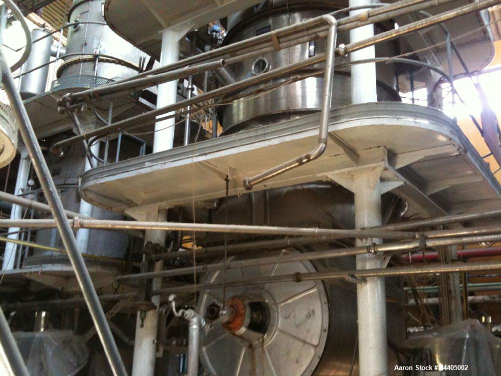 Used Tomato Paste Processing and Packaging Plant.  Approximate capacity 6 megatons/hour.  Comprised of tomato paste production line equipment, sorters, crackers, pumps, filters, preheaters, tanks, ev...