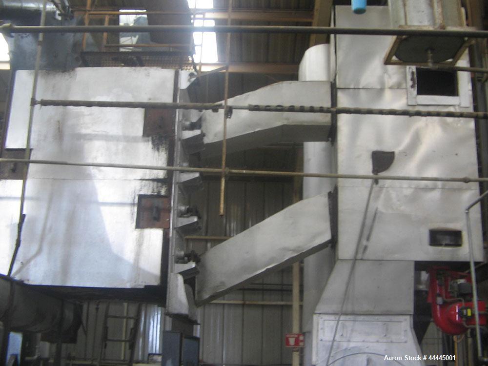 Used Fishmeal Plant, 2,5 MT/hour raw material.  Includes the following equipment:  infeed tank; mill breaker, vertical and horizontal; conveyor; cooker; homogenizer; Inox tank with direct steam; scre...