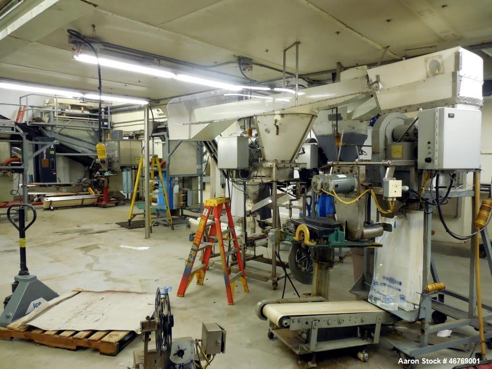 Used Ice Plant. Two (2) Lines consisting of the following: (2) JMC Balers, Model 800. (3) Hamer FP5T, (2) Turbo 18 ton, stainless steel compressors, Model CAR36LR. (1) Turbo 20 ton, stainless steel c...