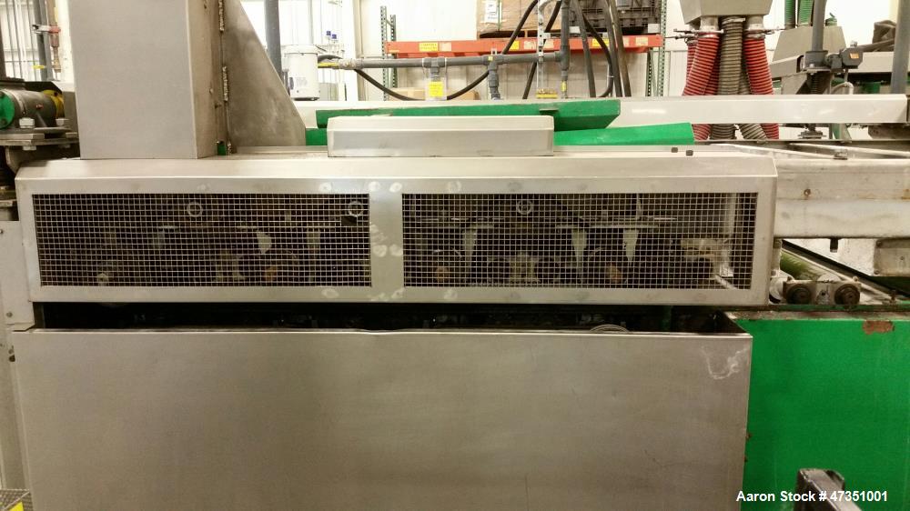 Used Billco Washing / Rinsing / Drying System. Includes: glass washer, Model 460-8SP. (2) glass rinsing machines, Model 460-SP. (5) glass roller tables, (2) glass beveling system, (5) heads per side ...