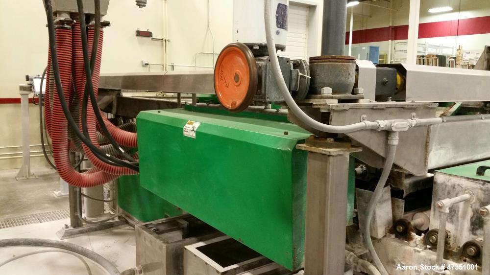Used Billco Washing / Rinsing / Drying System. Includes: glass washer, Model 460-8SP. (2) glass rinsing machines, Model 460-SP. (5) glass roller tables, (2) glass beveling system, (5) heads per side ...