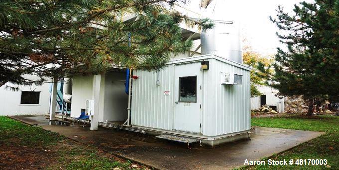 Used Regenerative Thermal Oxidizer (RTO). Designed airflow: 40000 SCFM. Actual airflow: 44000 SCFM (with purge air). Exhaust inlet temp: 350F. Combustion temp: 1500F. Com: high limit: 1800F. Rotor si...