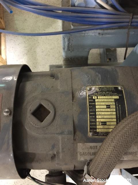 Used Lyons Pilot Coater/Laminator. 15" max coating width, 6" min. 30' oven, 304 SS, two zone, natural gas fired, 18" wide idler rolls. Nip fed three roll reverse roll coating station. Knife over roll...