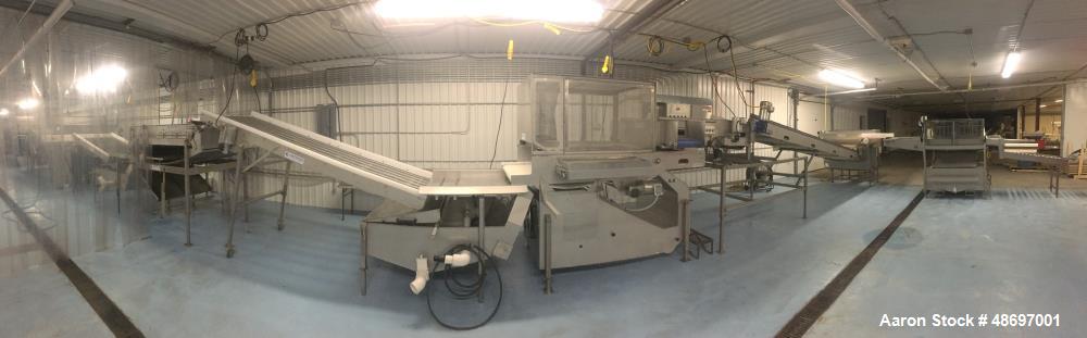Used- Lakewood IQF Process Line used for Processing Blueberries. All stainless steel. Capable of running 14 to 16 thousand l...