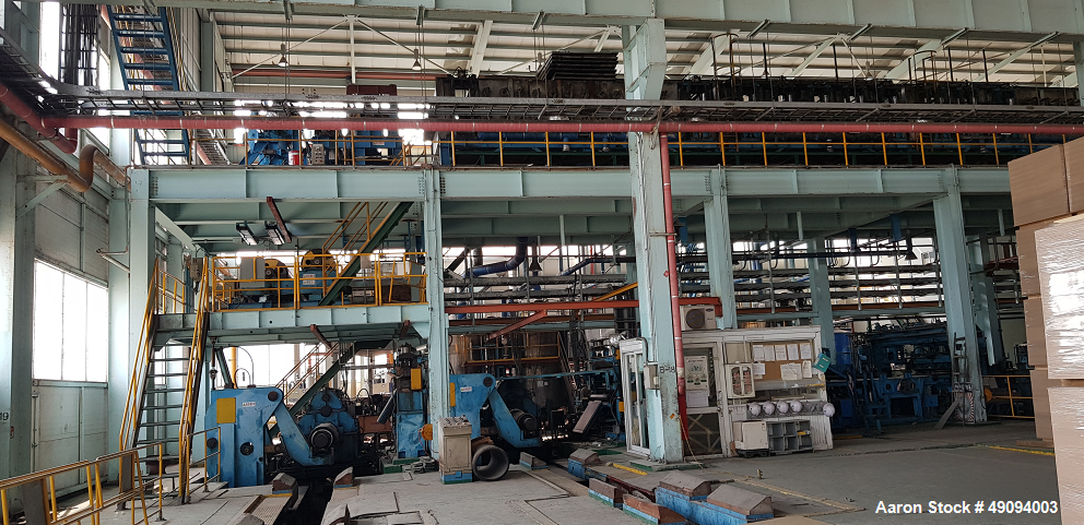 Used- 48.75” (1250 mm) Continuous Galvanizing Line