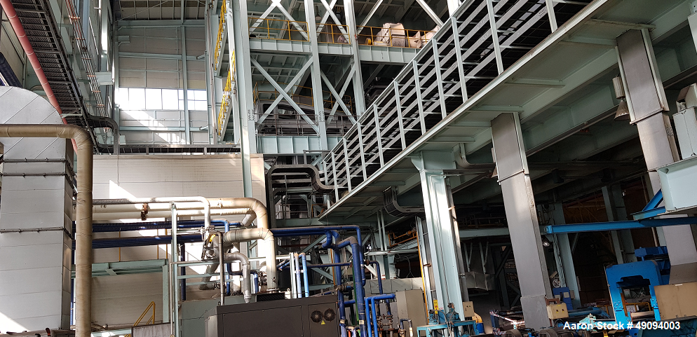 Used 48.75” (1250 mm) Continuous Galvanizing Line