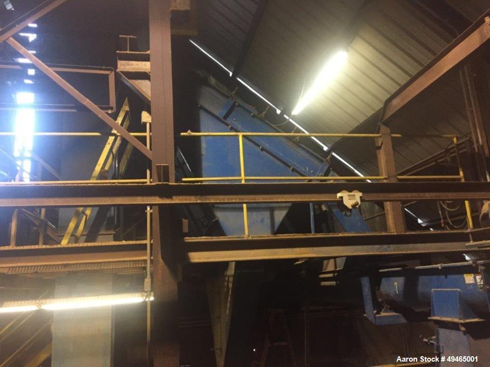 Used Basic Machinery Clay Grinding System (Used Grind Red Clay for Brick Manufacturing). The System includes: (1) Pulv-O-Pactor, Model F624-3-2, (2) 5 x 8 screens, 91) twin feeder, (1) bucket elevato...