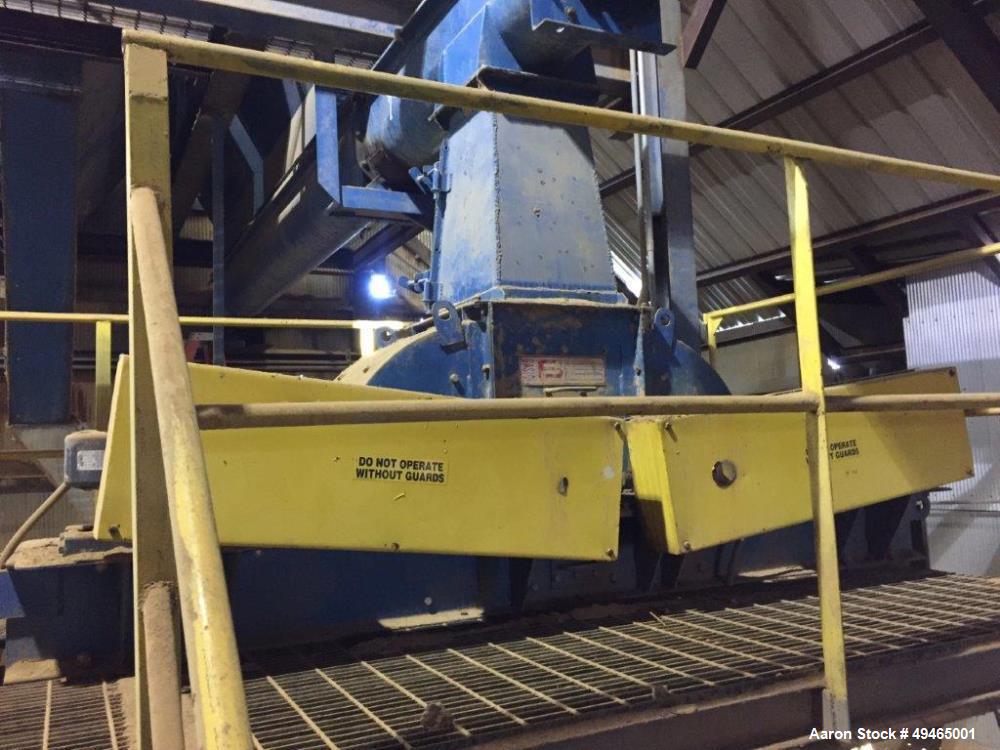Used Basic Machinery Clay Grinding System (Used Grind Red Clay for Brick Manufacturing). The System includes: (1) Pulv-O-Pactor, Model F624-3-2, (2) 5 x 8 screens, 91) twin feeder, (1) bucket elevato...