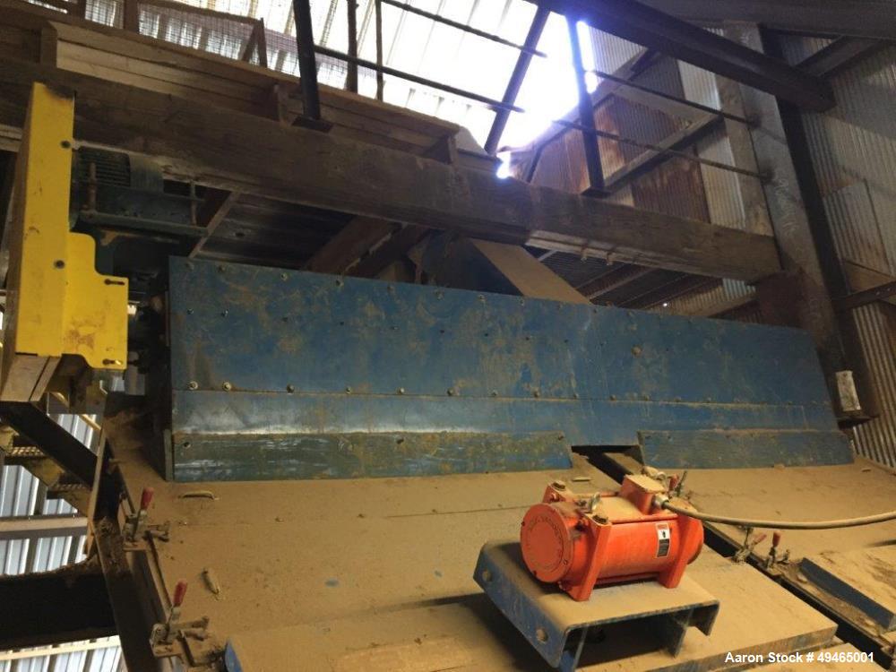 Used Basic Machinery Clay Grinding System (Used Grind Red Clay for Brick Manufacturing). The System includes: (1) Pulv-O-Pactor, Model F624-3-2, (2) 5 x 8 screens, 91) twin feeder, (1) bucket elevato...