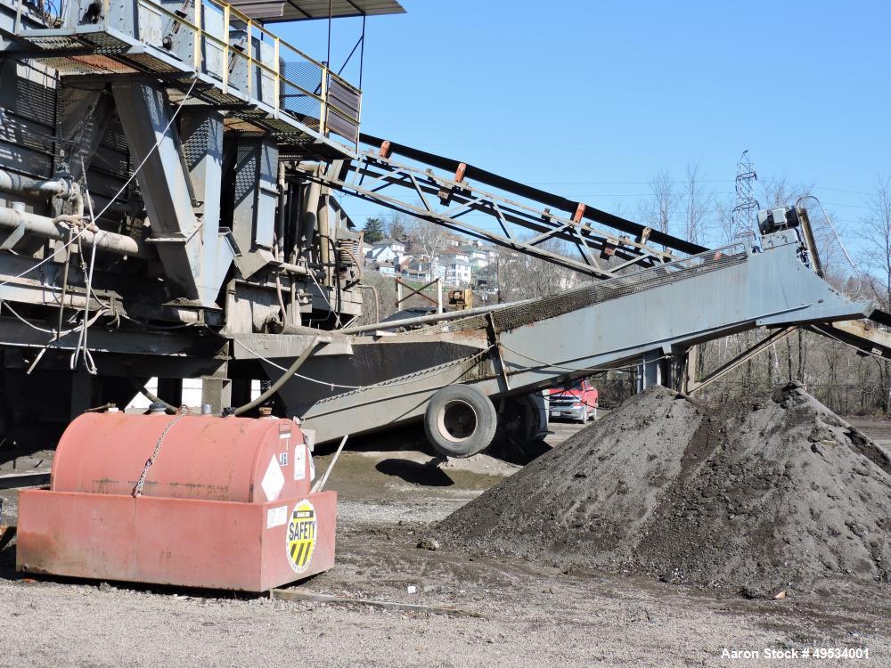 Used Portable Water Jig Processing Plant. Includes: 3 cell ORT water jig. Bolt together 30' Dorr-Oliver thickener tank. 36" Sand screw. 30"x 80' feed conveyor. 24" x 50' feed conveyor. 24" x 30' disc...