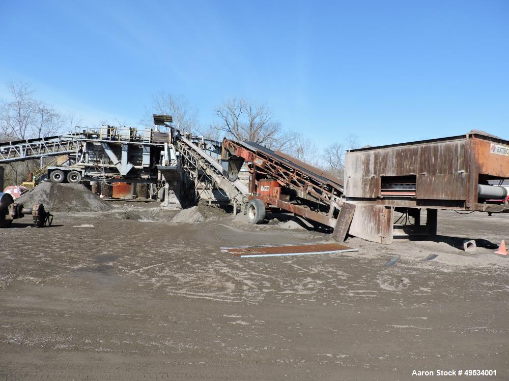 Used Portable Water Jig Processing Plant. Includes: 3 cell ORT water jig. Bolt together 30' Dorr-Oliver thickener tank. 36" Sand screw. 30"x 80' feed conveyor. 24" x 50' feed conveyor. 24" x 30' disc...