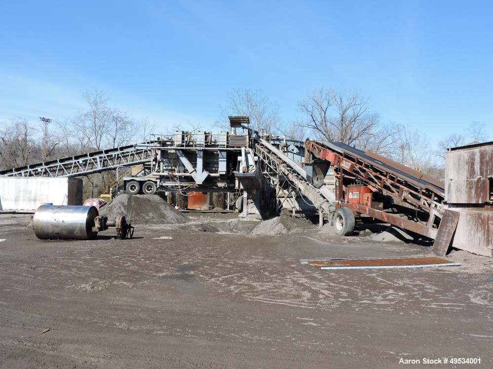 Used Portable Water Jig Processing Plant. Includes: 3 cell ORT water jig. Bolt together 30' Dorr-Oliver thickener tank. 36" Sand screw. 30"x 80' feed conveyor. 24" x 50' feed conveyor. 24" x 30' disc...