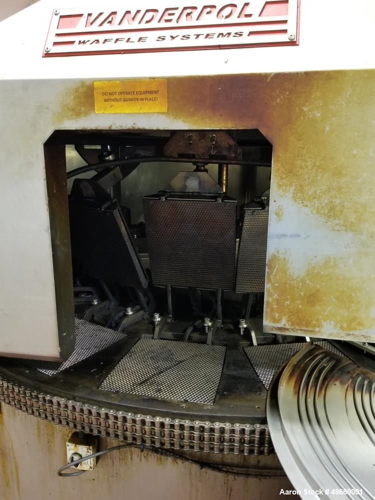 Used Vanderpol StroopWaffle Waffle Systems MIDI Syrup Waffle Production Line.