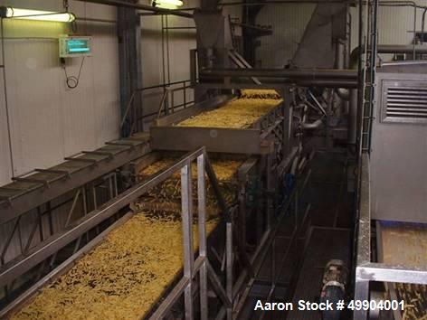 Used French Fry Line, 20,000 Pound Per Hour Capacity.