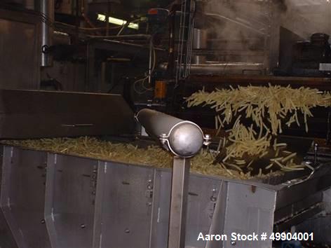 Used French Fry Line, 20,000 Pound Per Hour Capacity.