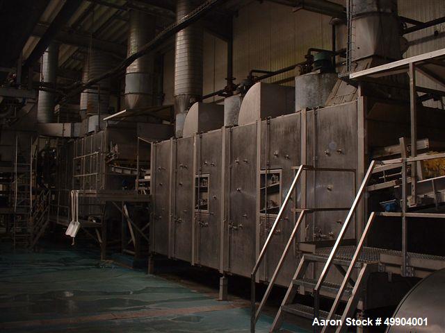 Used French Fry Line, 20,000 Pound Per Hour Capacity.