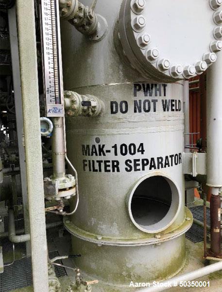 Used Audubon Engineering Amine Treating Plant