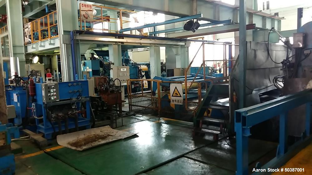 Used- Continuous Galvanizing Line.