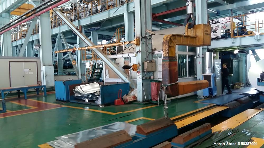 Used- Continuous Galvanizing Line.