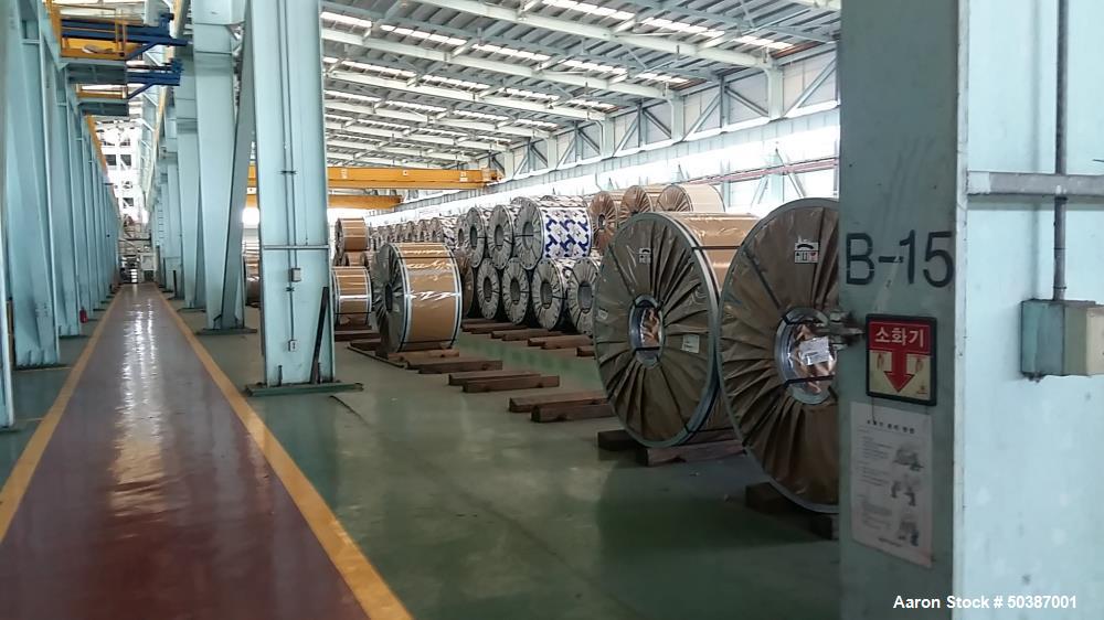 Used- Continuous Galvanizing Line.