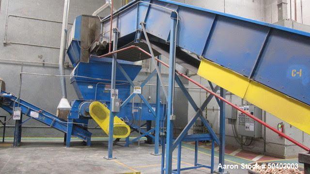 Used Wood Pallet Shredding/Chipping Line