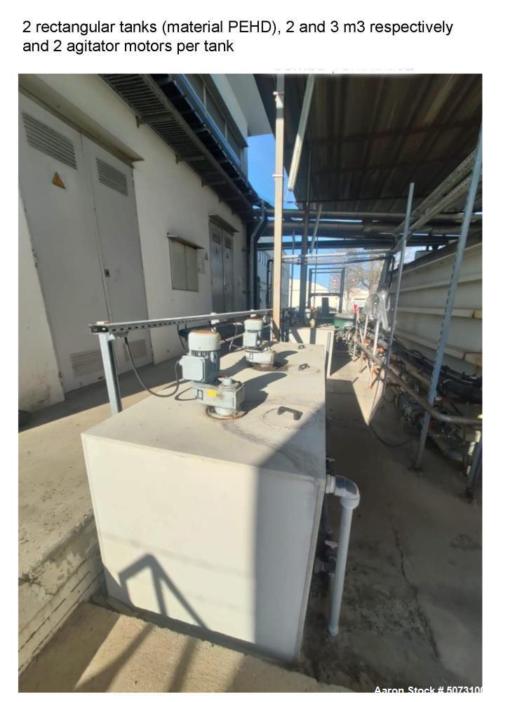 Used- MWW Minimal Waste and Water S.L. Industrial Waste Water Treatment Unit