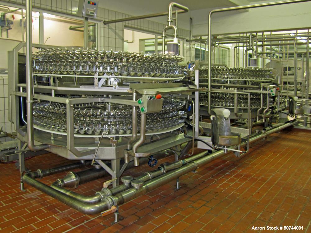 Used Sanovo Egg-Breaking and Separation Line