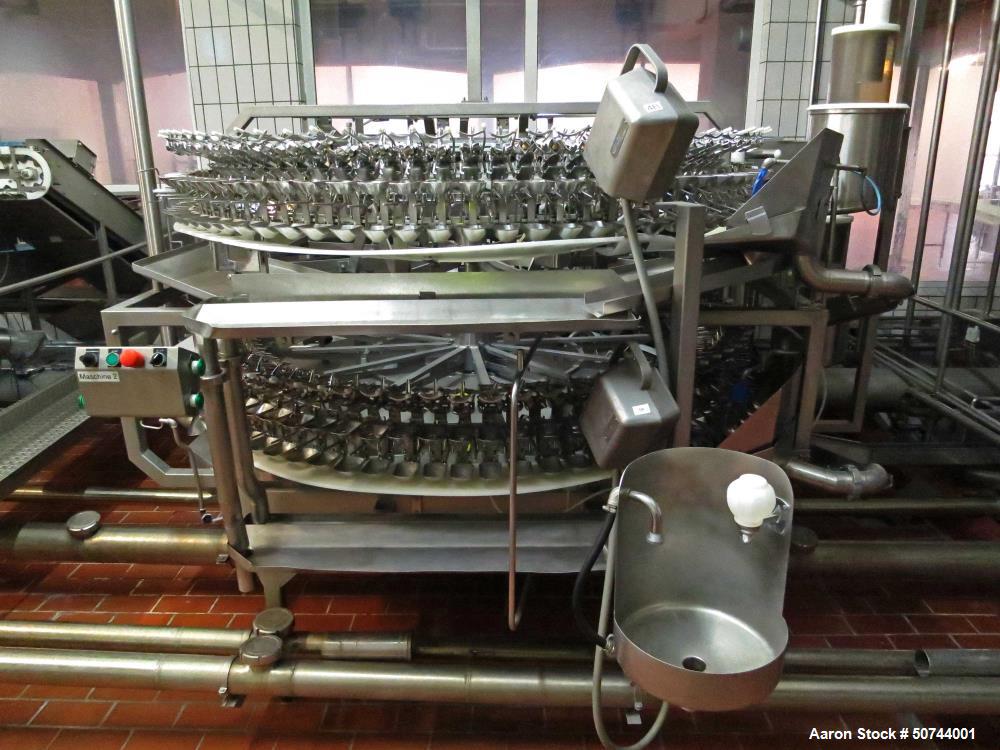 Used Sanovo Egg-Breaking and Separation Line