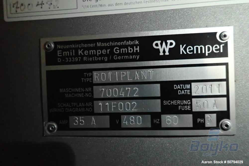 Used WP Kemper Evolution Roll Line