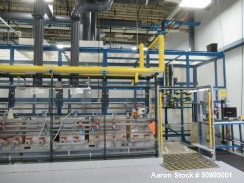 Used 30-Station Chemical Deburr/Polishing Line
