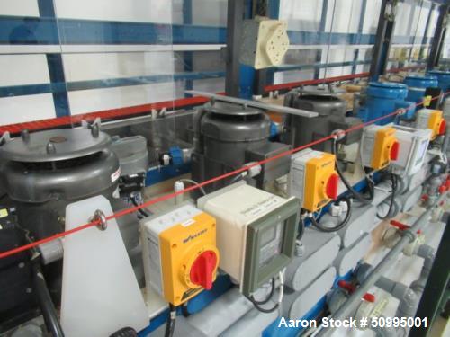 Used 30-Station Chemical Deburr/Polishing Line